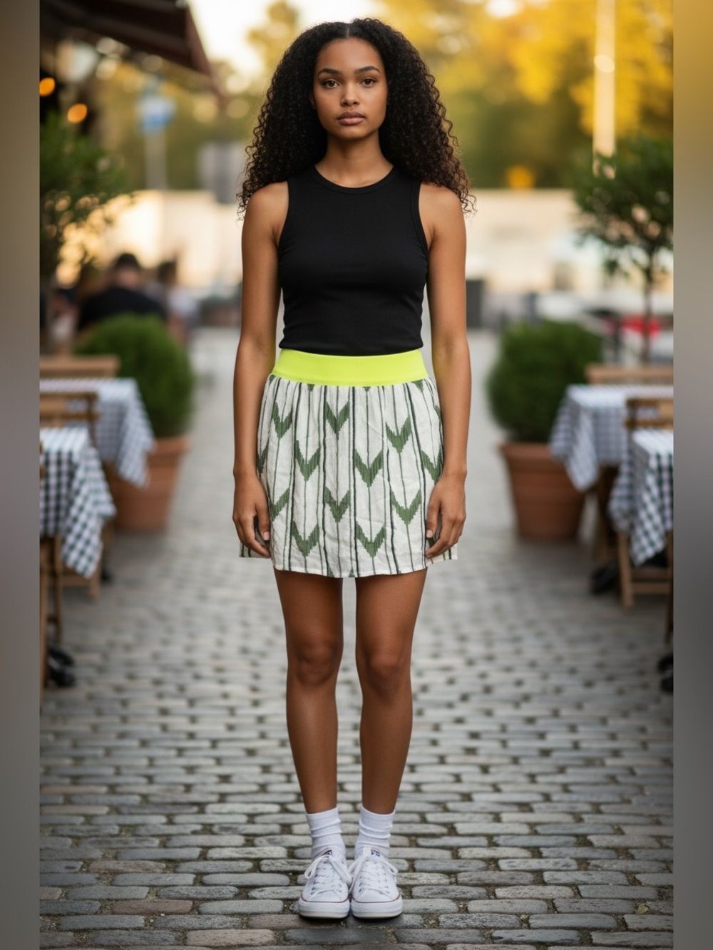 ✨Surf Electric Boho Summer Mini Sz XS Skirt✨